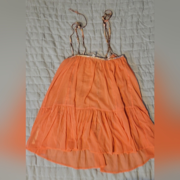 Free People Intimately Orange Sleeveless Top - Picture 6 of 7
